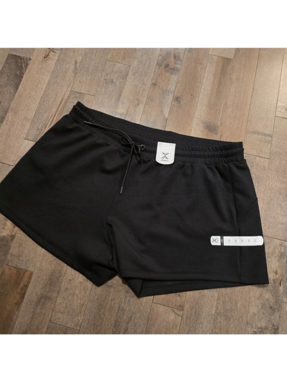 Xersion Womens Black Athletic Shorts 5" Mid-Rise 1x - Picture 8 of 12